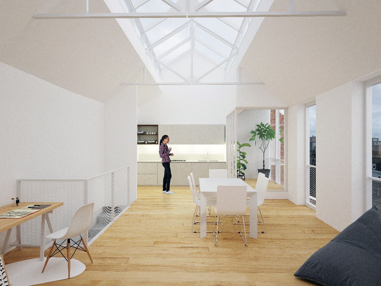 Perspective intérieure Colbert NOVACITY